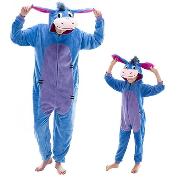 Snug Fit Unisex Adult Onesie Pajamas Costume Sleepwear